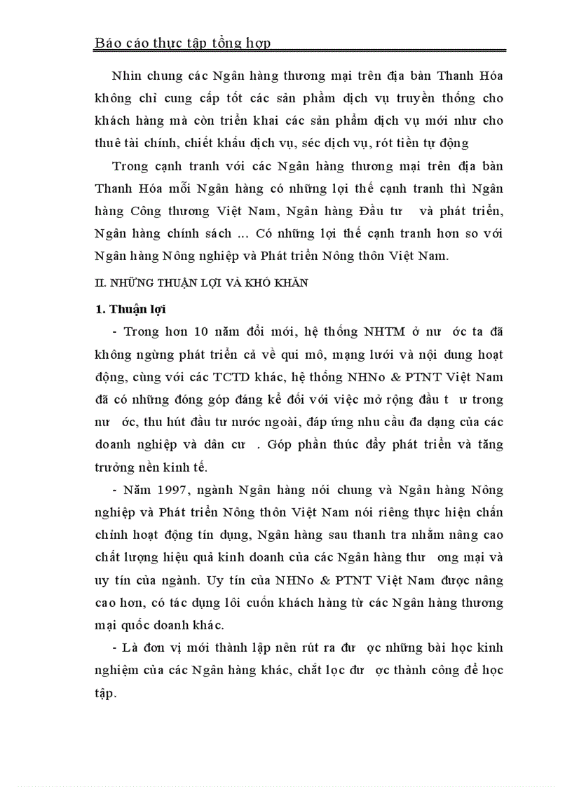 image for page Báo cáo thực tập tổng hợp tại Chi nhánh Ngân hàng Nông nghiệp và Phát triển Nông thôn Như Xuân