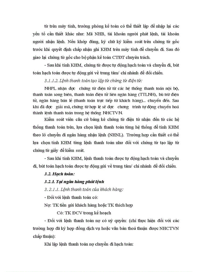 image for page Một số giải pháp nhằm nâng cao chất lượng công tác thanh toán điện tử tại NHCT Hai Bà Trưng 1