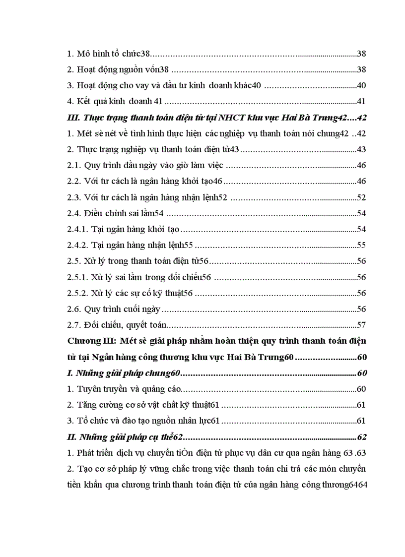 image for page Một số giải pháp nhằm nâng cao chất lượng công tác thanh toán điện tử tại NHCT Hai Bà Trưng 1
