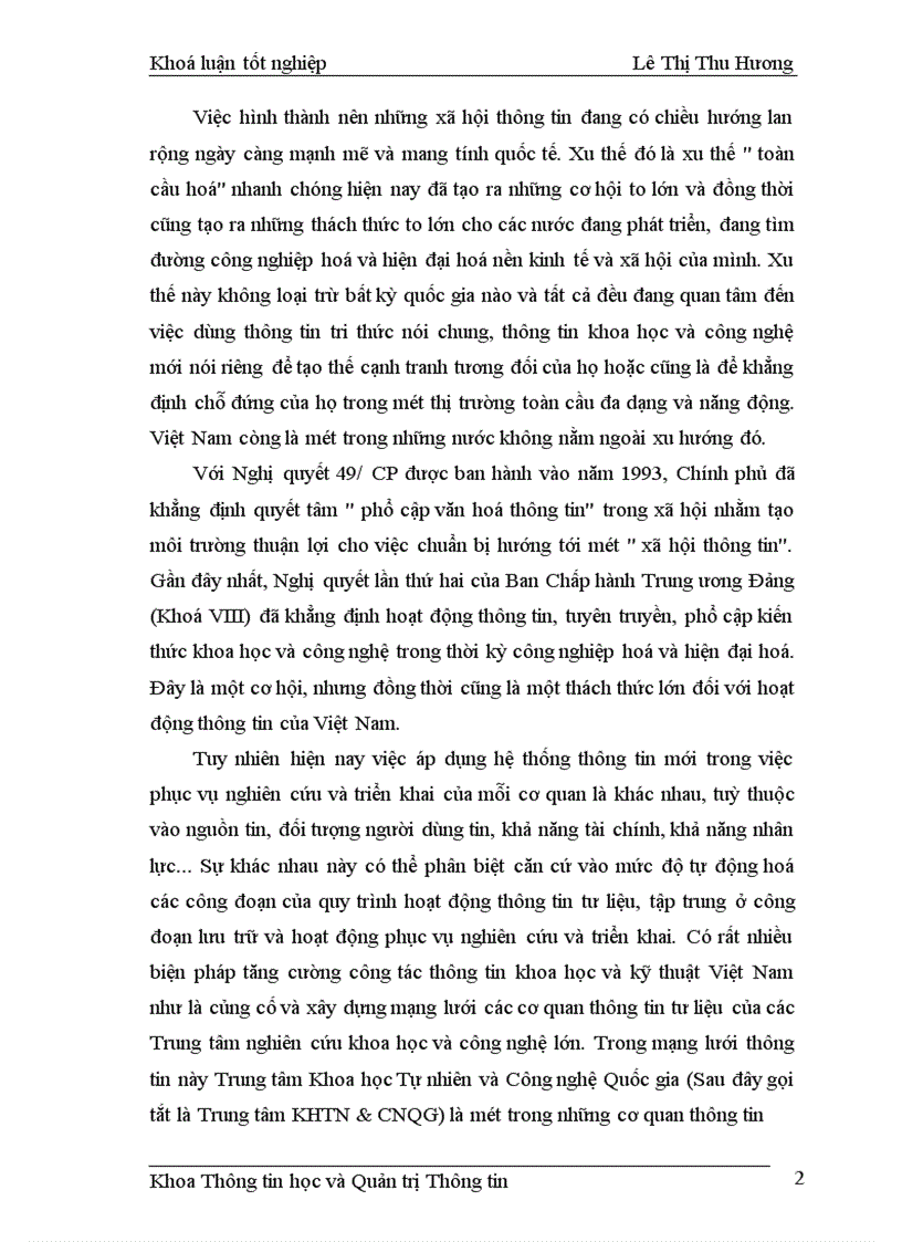 image for page Đổi mới Hệ thống Thông tin phục vụ nghiên cứu và triển khai tại Trung tâm Khoa học Tự nhiên và Công nghệ Quốc gia 1