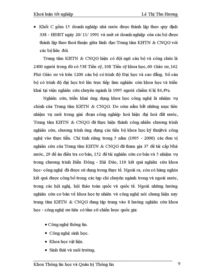 image for page Đổi mới Hệ thống Thông tin phục vụ nghiên cứu và triển khai tại Trung tâm Khoa học Tự nhiên và Công nghệ Quốc gia 1