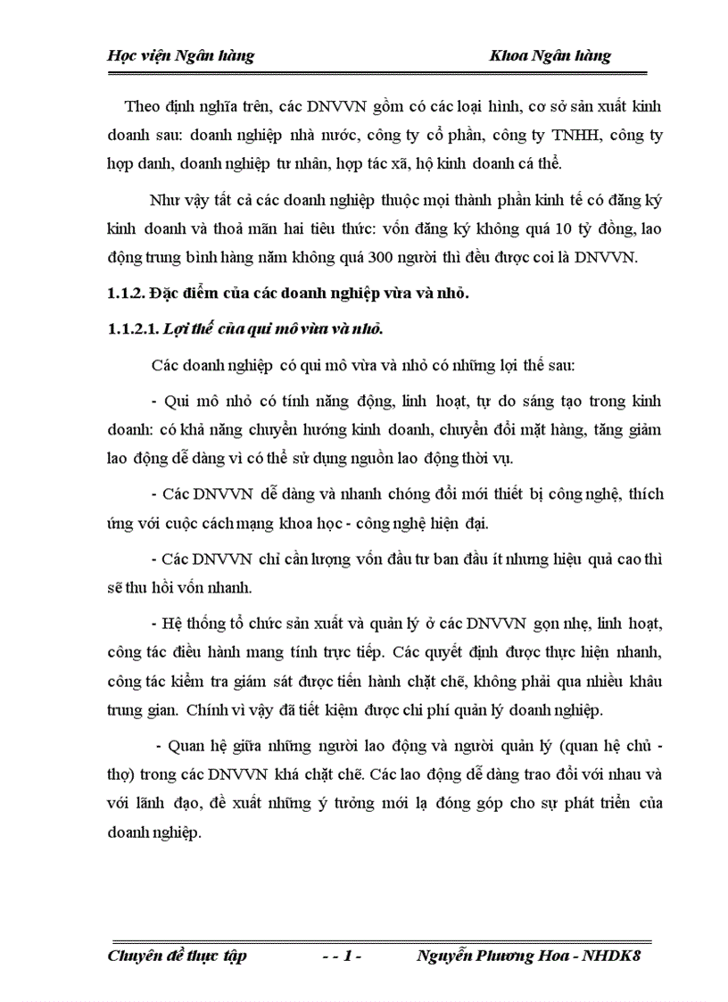 image for page Giải pháp nhằm nâng cao chất lượng tín dụng đối với doanh nghiệp vừa và nhỏ tại Ngân hàng nông nghiệp và Phát triển nông thôn Đông Anh 1