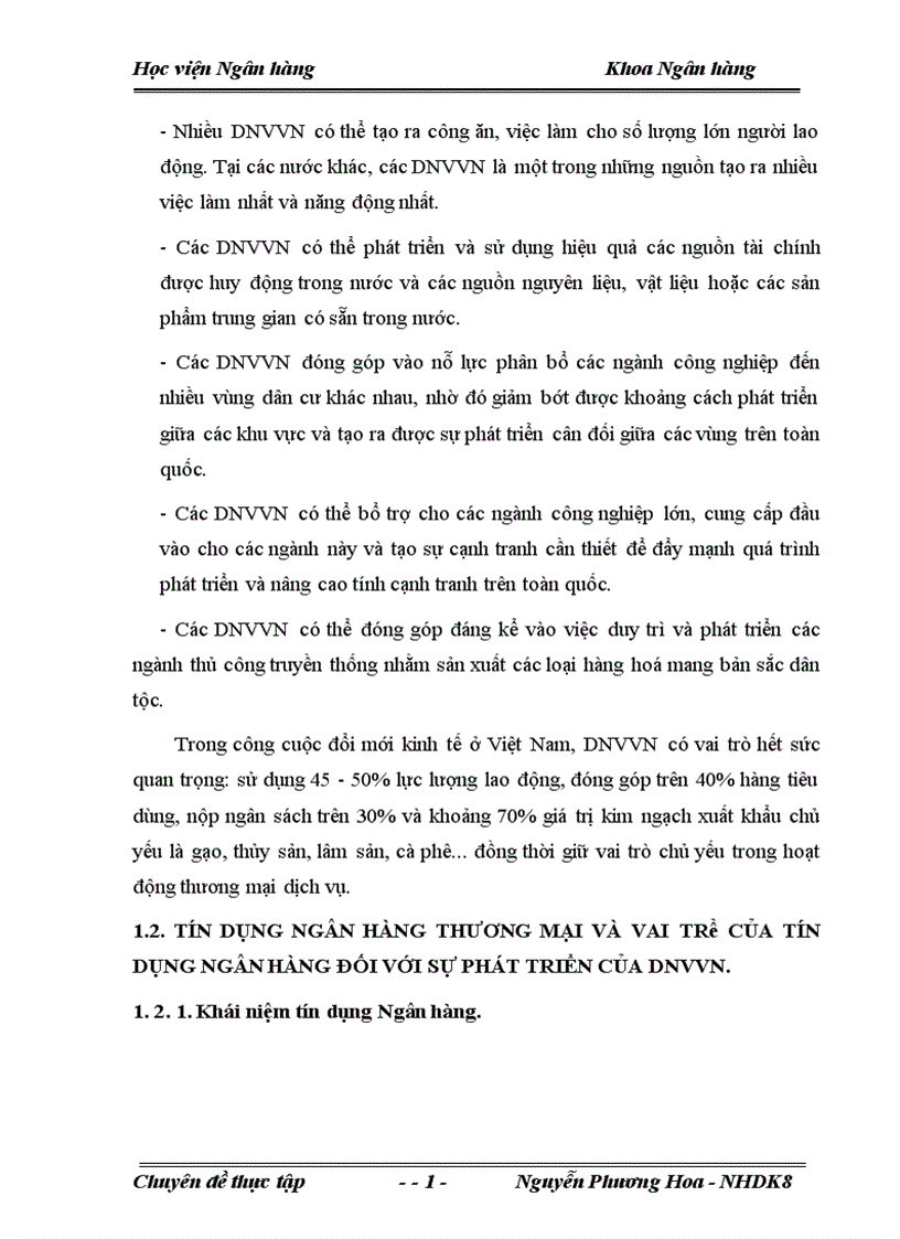 image for page Giải pháp nhằm nâng cao chất lượng tín dụng đối với doanh nghiệp vừa và nhỏ tại Ngân hàng nông nghiệp và Phát triển nông thôn Đông Anh 1