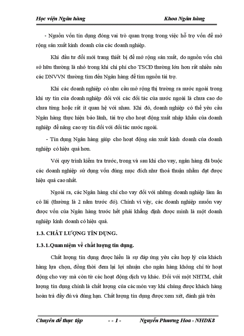 image for page Giải pháp nhằm nâng cao chất lượng tín dụng đối với doanh nghiệp vừa và nhỏ tại Ngân hàng nông nghiệp và Phát triển nông thôn Đông Anh 1