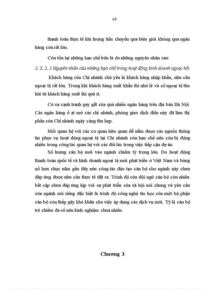 image for page Giải pháp nâng cao hiệu quả hoạt động kinh doanh ngoại hối tại Chi nhánh Ngân hàng Nông nghiệp và phát triển Nông thôn Láng Hạ
