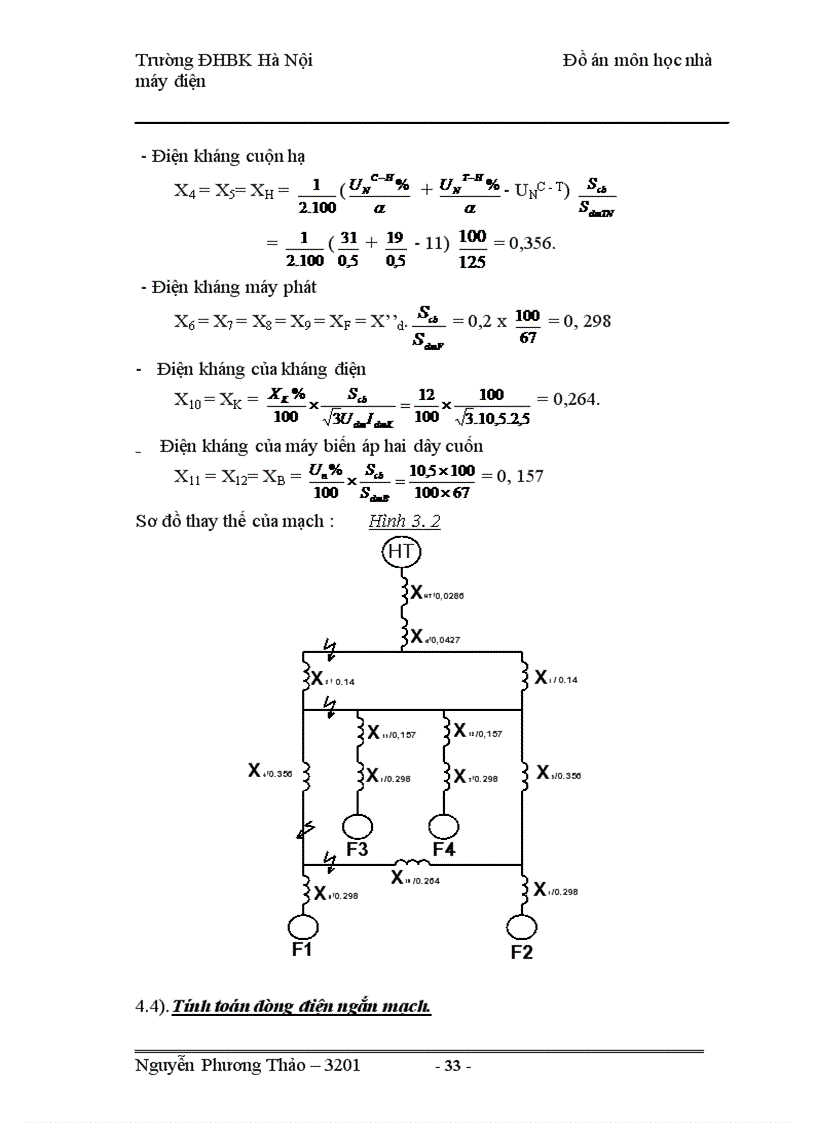image for page Tính tổn thất điện năng trong các máy biến áp