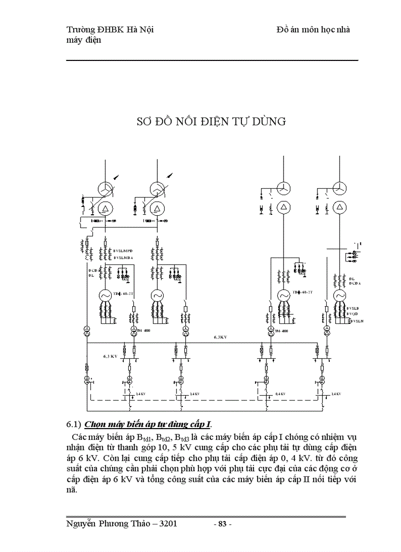 image for page Tính tổn thất điện năng trong các máy biến áp