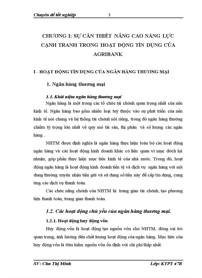 image for page Giải pháp nâng cao năng lực cạnh tranh hoạt động tín dụng của ngân hàng Nông nghiệp và Phát triển Nông thôn Việt Nam