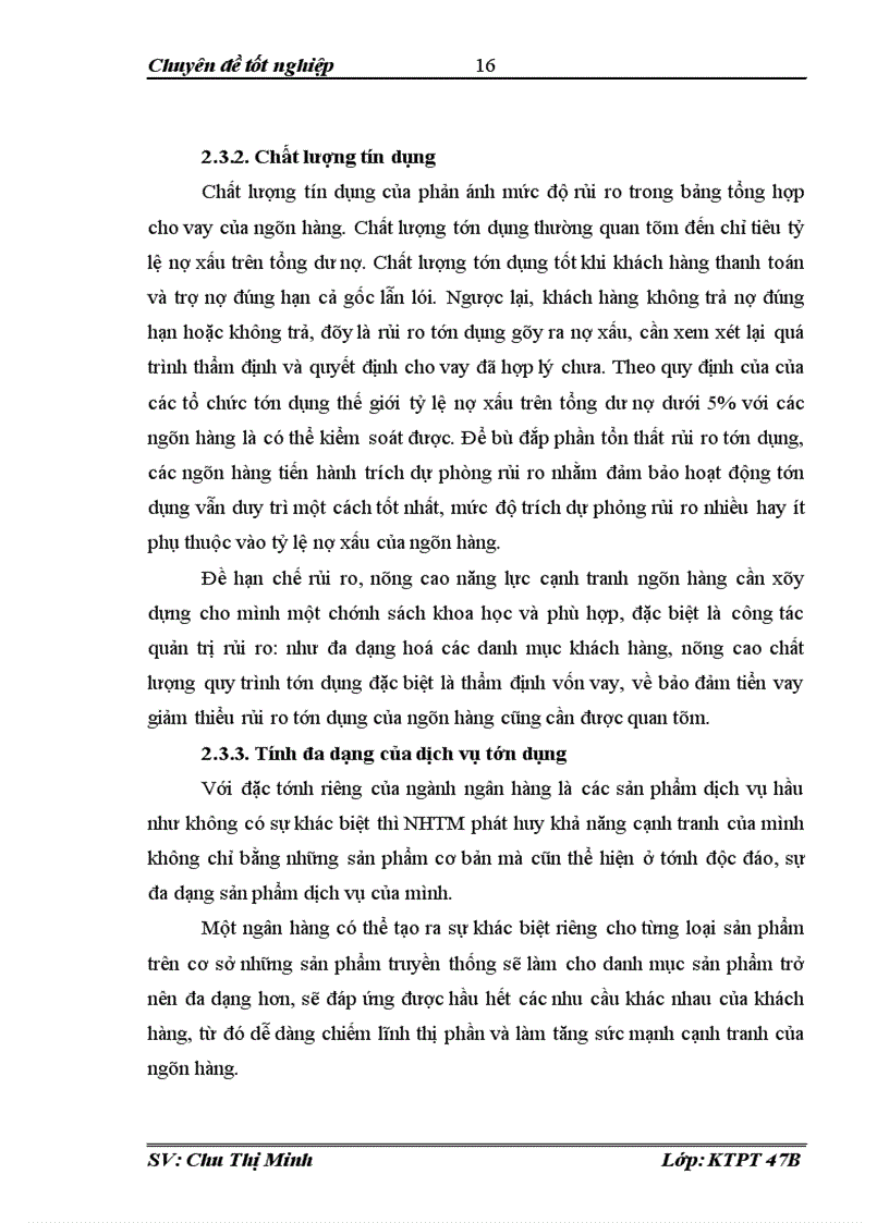 image for page Giải pháp nâng cao năng lực cạnh tranh hoạt động tín dụng của ngân hàng Nông nghiệp và Phát triển Nông thôn Việt Nam