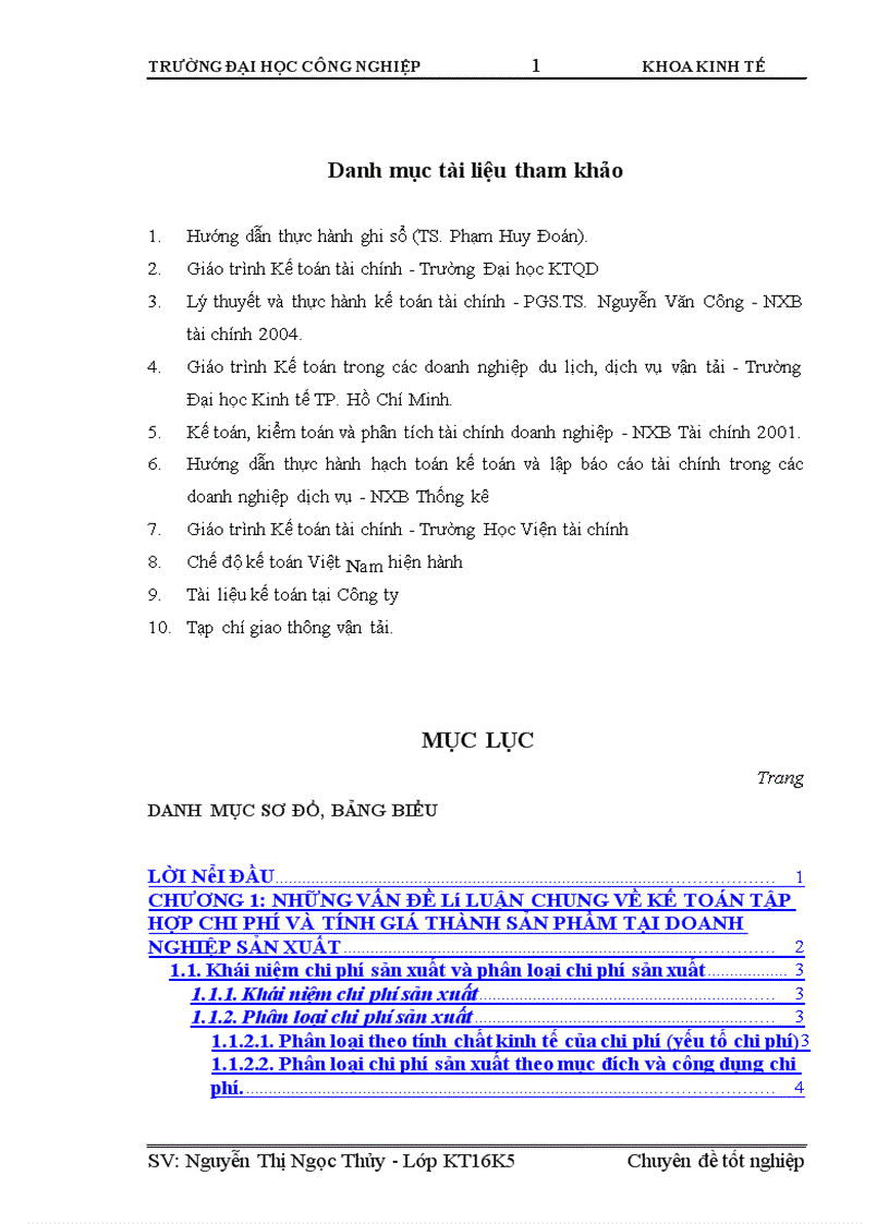 image for page Hoàn thiện công tác kế toán hạch toán chi phí sản xuất và tính giá thành sản phẩm tại công ty TNHH vận tải thương mại và dịch vụ du lịch Đăng Dương