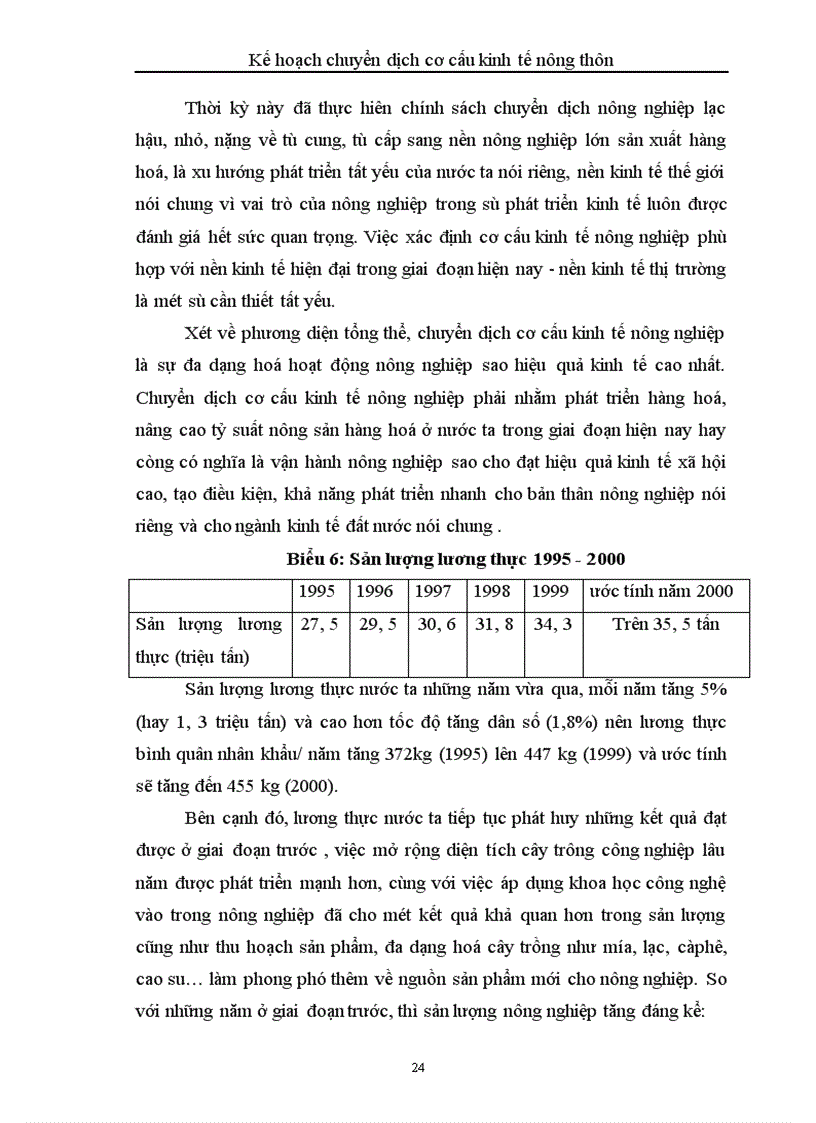 image for page Kế hoạch chuyển dịch cơ cấu kinh tế nông thôn 1