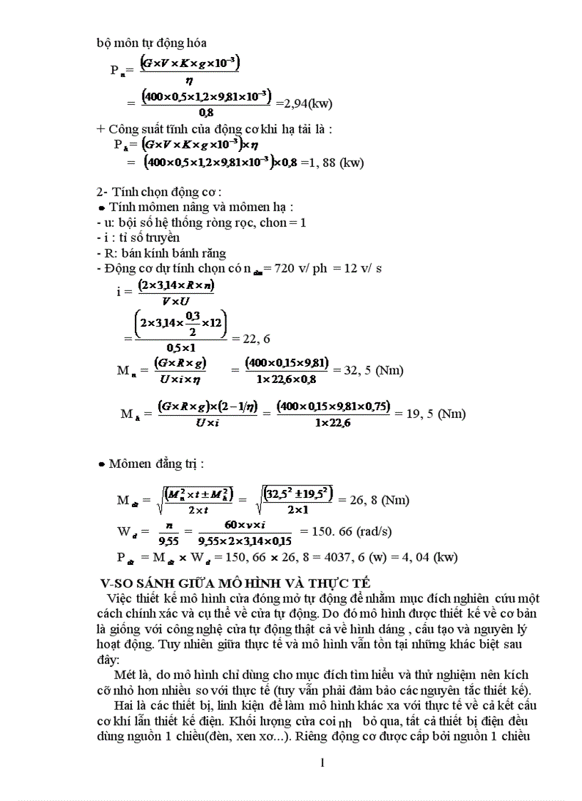image for page Thiết kế mô hình cửa đóng mở tự động 1