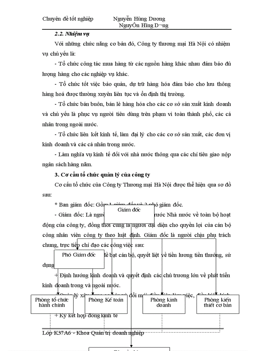 image for page Đẩy mạnh tiêu thụ hàng hoá tại Công ty Thương mại Hà Nội 1
