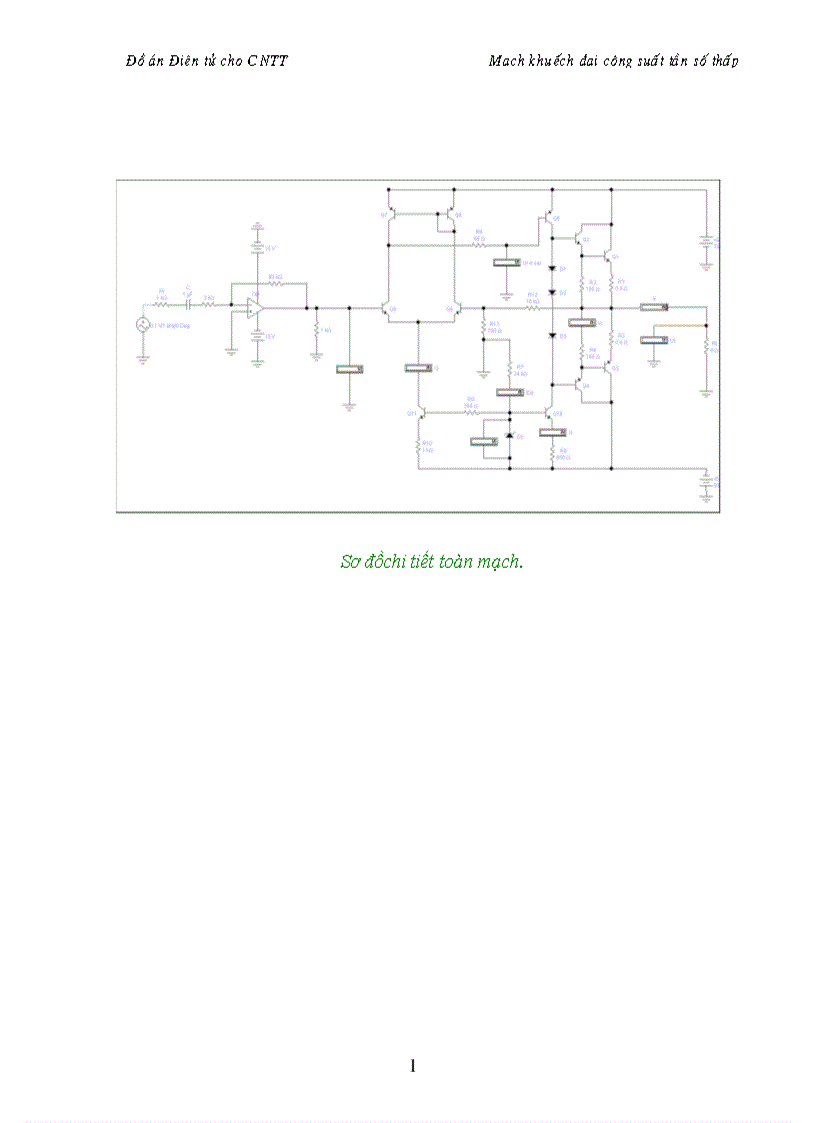 image for page Điện tử cho CNTT Mạch khuếch đại ng suất tần số thấp