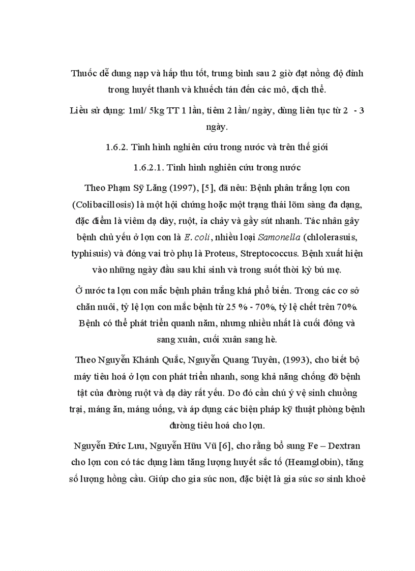image for page Áp dụng một số biện pháp phòng trị bệnh phân trắng lợn con nuôi trong nông hộ ở một số xã thuộc huyện Tam Dương tỉnh Vĩnh Phúc