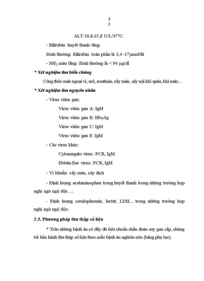 image for page Nghiên cứu đặc điểm lâm sàng cận lâm sàng và một số nguyên nhân suy gan cấp ở trẻ em tại Bệnh viện Nhi Trung Ương 1
