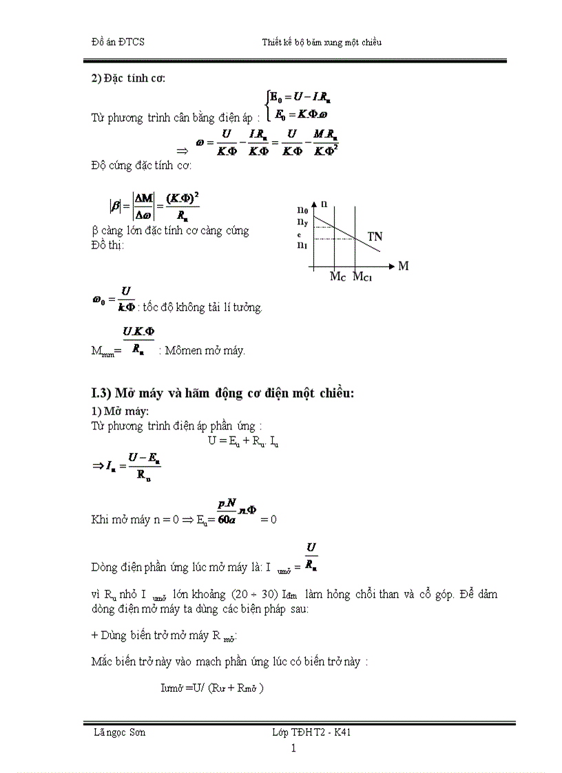 image for page Thiết kế bộ băm xung một chiều để điều chỉnh tốc độ động cơ điện một chiều kích từ song song lấy nguồn cung cấp từ acqui 1