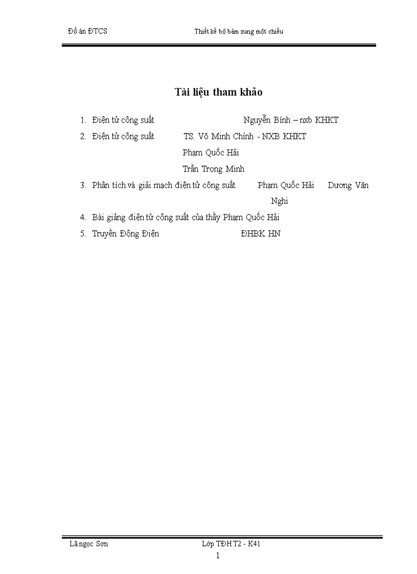 image for page Thiết kế bộ băm xung một chiều để điều chỉnh tốc độ động cơ điện một chiều kích từ song song lấy nguồn cung cấp từ acqui 1