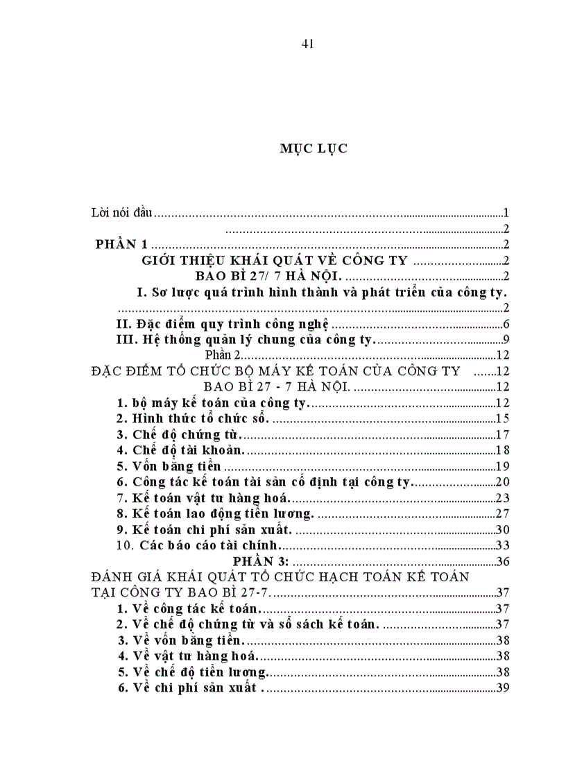 image for page Báo cáo thực tập tổng hợp tại Công ty bao bì 27 7 Hà Nội 1
