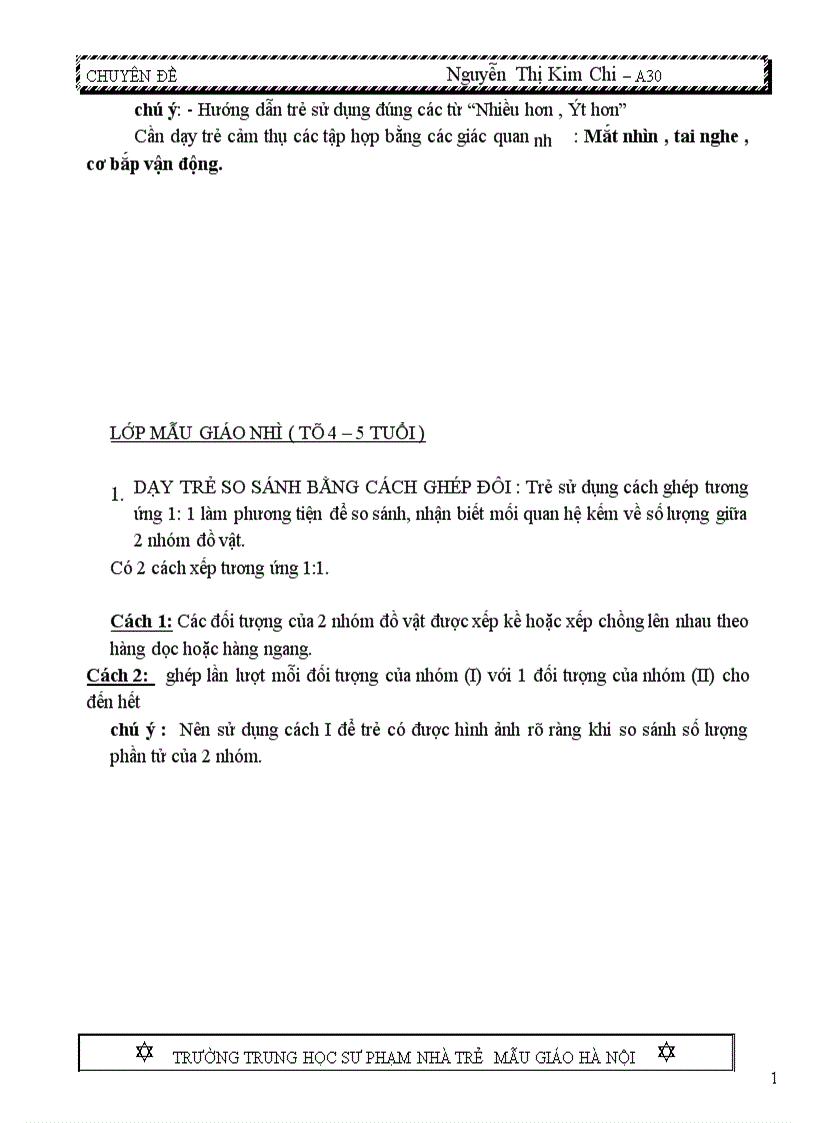image for page Tìm hiểu nội dung phương pháp bộ môn và phương pháp hình thành các biểu tượng về toán cho trẻ mầm non trong thời kì đổi mới 1