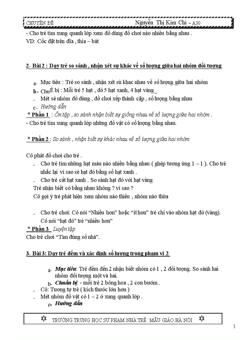 image for page Tìm hiểu nội dung phương pháp bộ môn và phương pháp hình thành các biểu tượng về toán cho trẻ mầm non trong thời kì đổi mới 1