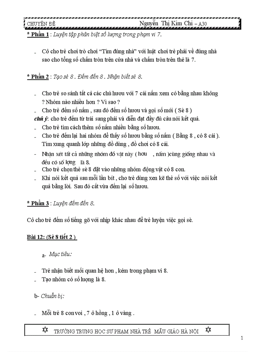 image for page Tìm hiểu nội dung phương pháp bộ môn và phương pháp hình thành các biểu tượng về toán cho trẻ mầm non trong thời kì đổi mới 1