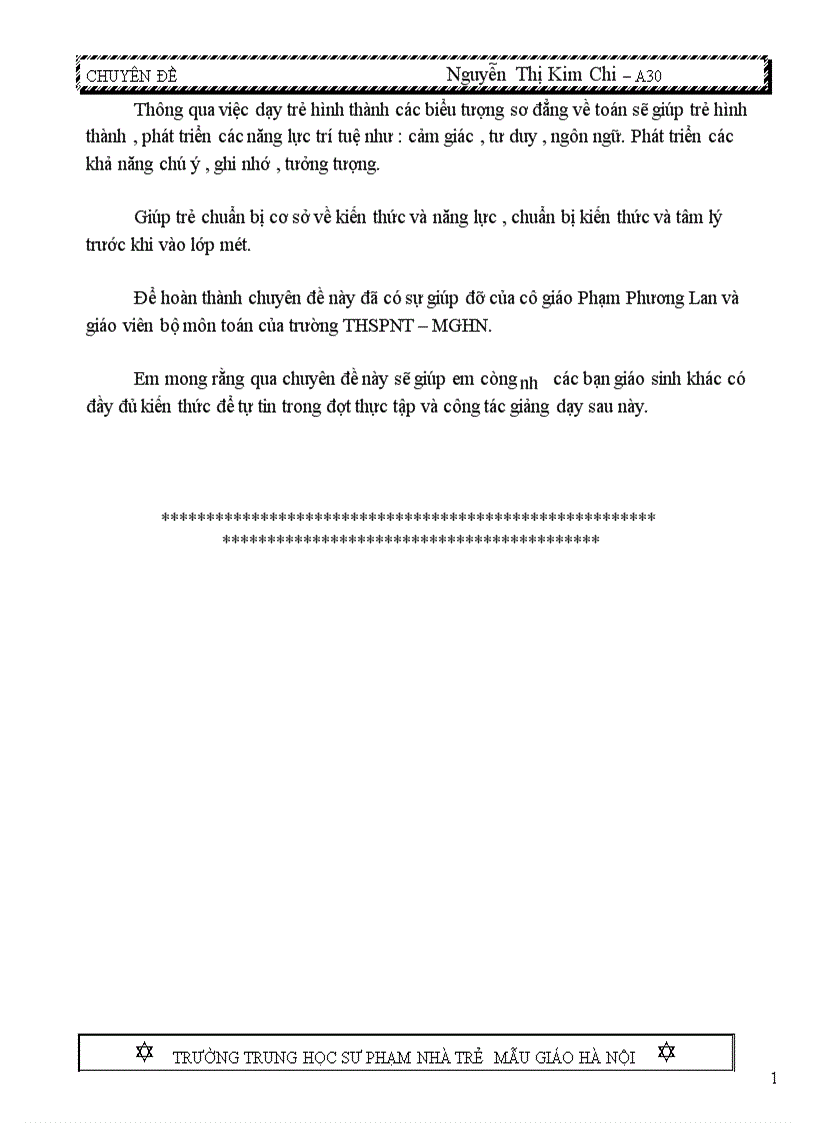 image for page Tìm hiểu nội dung phương pháp bộ môn và phương pháp hình thành các biểu tượng về toán cho trẻ mầm non trong thời kì đổi mới 1