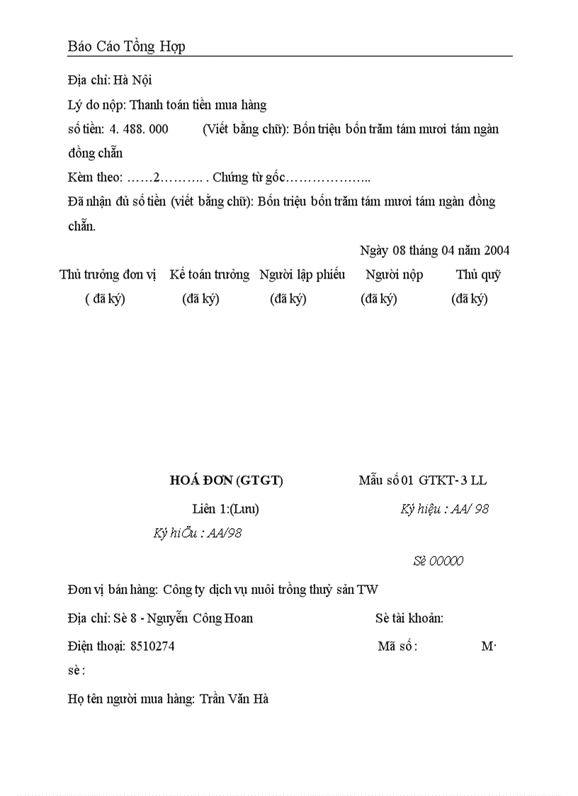 image for page Công tác hạch toán kế toán tại Công ty dịch vụ nuôi trồng thuỷ sản trung ương 1
