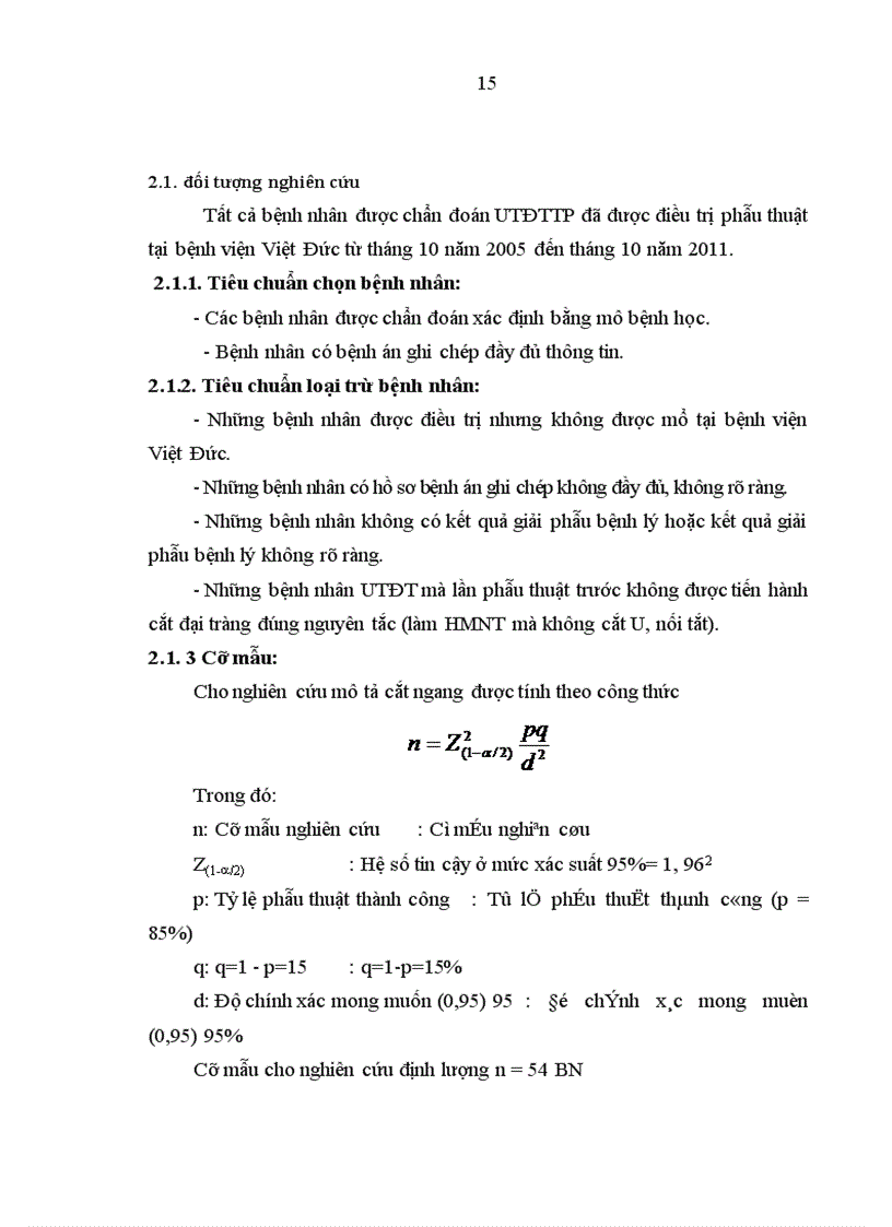 image for page Nghiên cứu kết quả điều trị phẫu thuật ung thư đại tràng tái phát tại bệnh viện Việt Đức