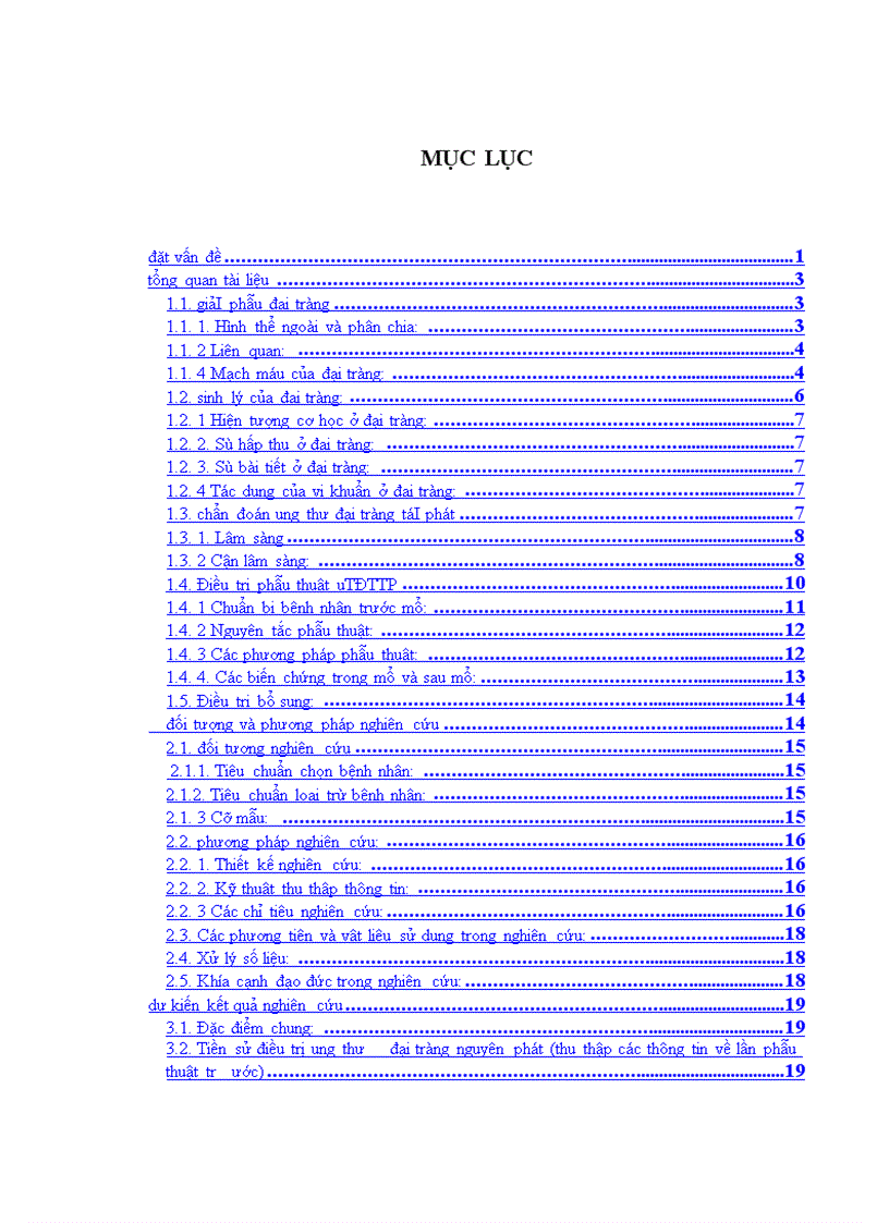 image for page Nghiên cứu kết quả điều trị phẫu thuật ung thư đại tràng tái phát tại bệnh viện Việt Đức