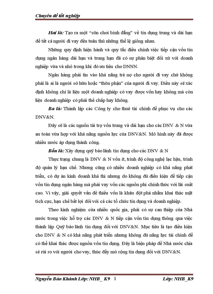 image for page Giải pháp tín dụng cho DN vừa và nhỏ của Ngân hàng công thương Đống Đa 1