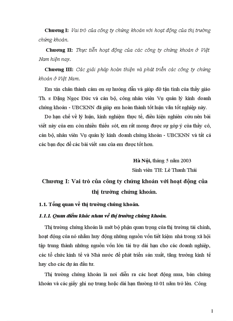 image for page Một số giải pháp nhằm hoàn thiện và phát triển các công ty chứng khoán ở Việt nam giai đoạn hiện nay 1