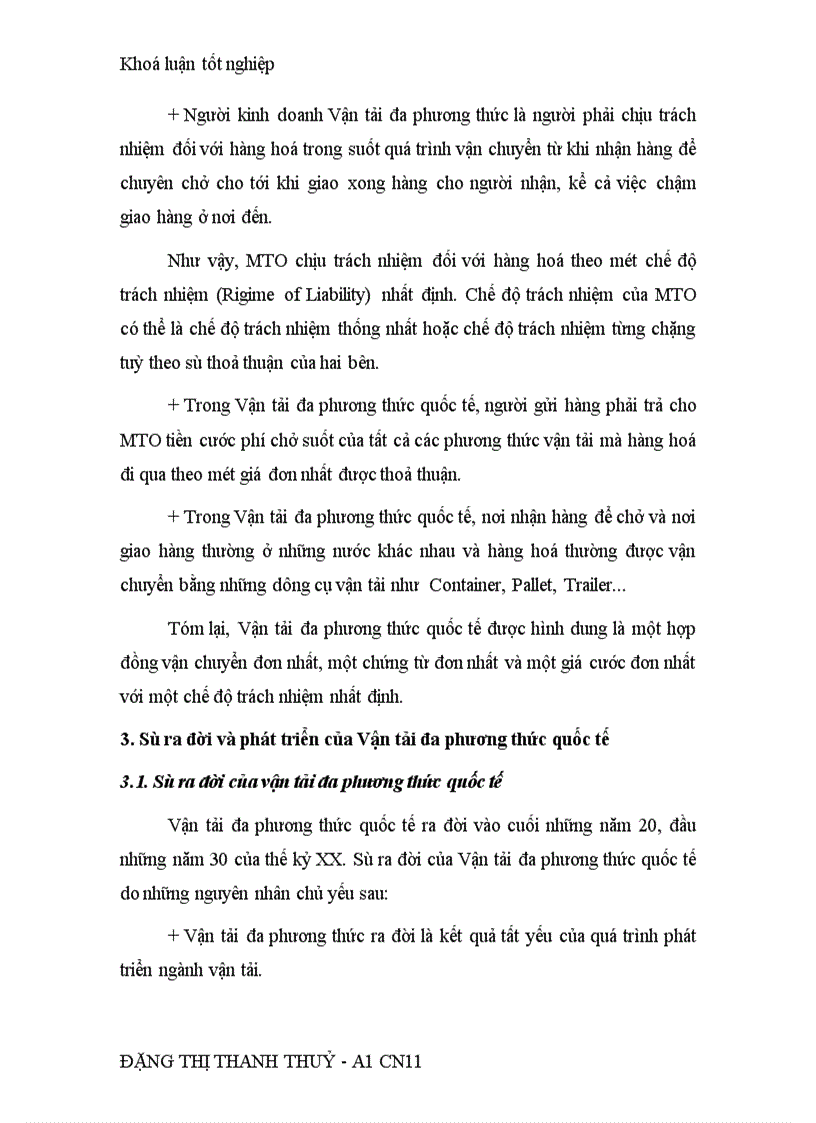 image for page Vận tải Đa phương thức quốc tế thực trạng và hướng phát triển ở khu vực phía Bắc