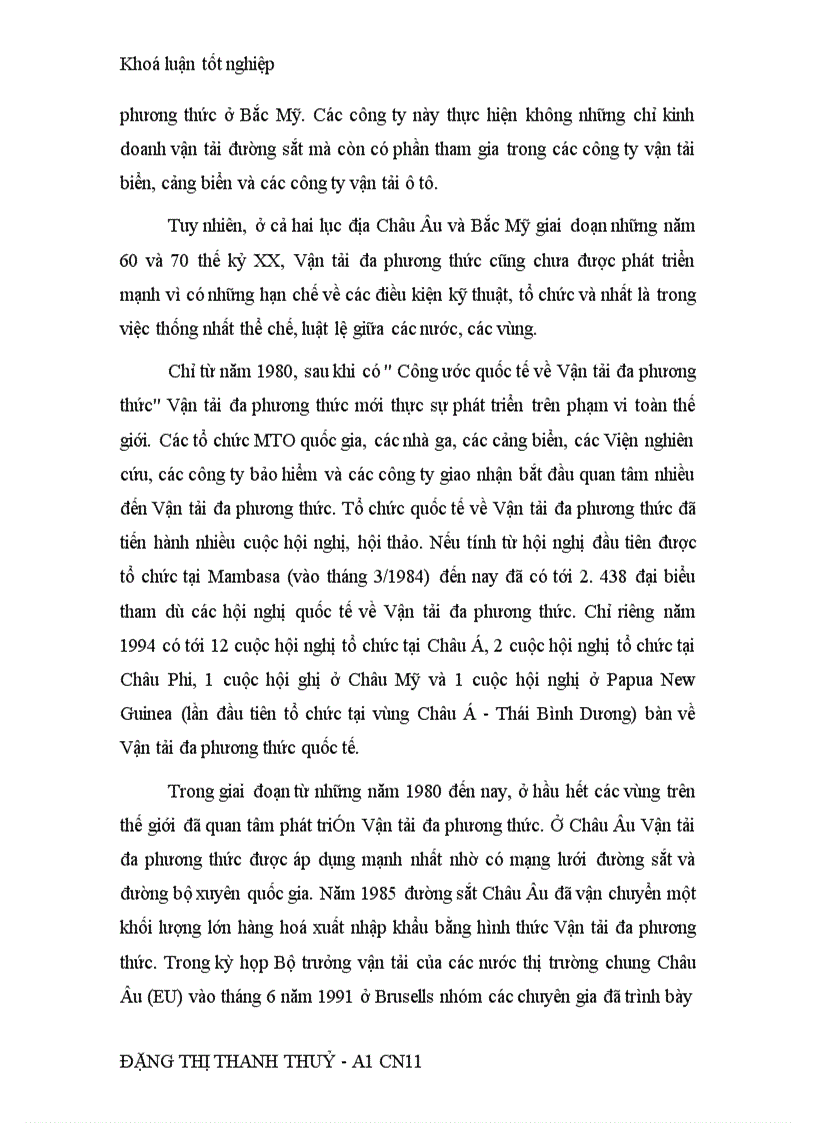 image for page Vận tải Đa phương thức quốc tế thực trạng và hướng phát triển ở khu vực phía Bắc