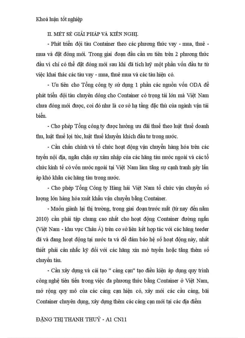 image for page Vận tải Đa phương thức quốc tế thực trạng và hướng phát triển ở khu vực phía Bắc