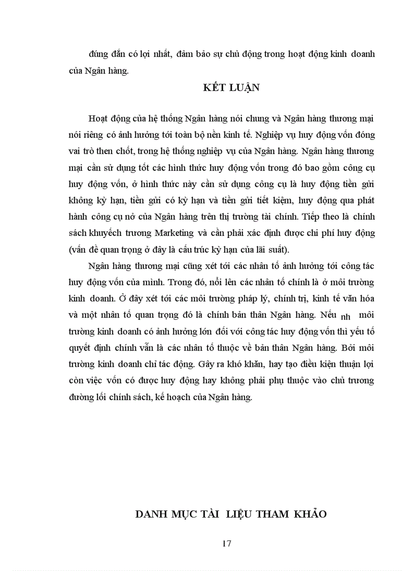 image for page Nghiệp vụ huy động vốn của Ngân hàng Thương mại