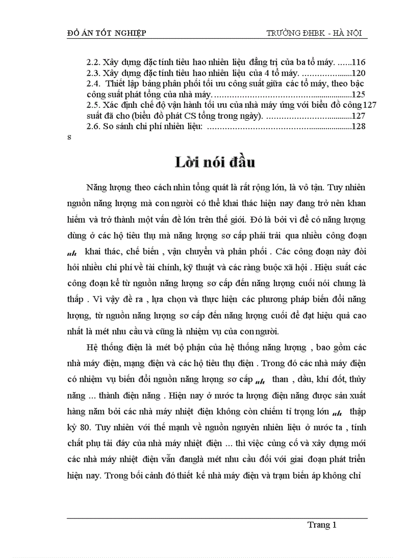 image for page Tính toán dòng điện ngắn mạch và lựa chọn thiết bị của sơ đồ nối điện chính các phương án