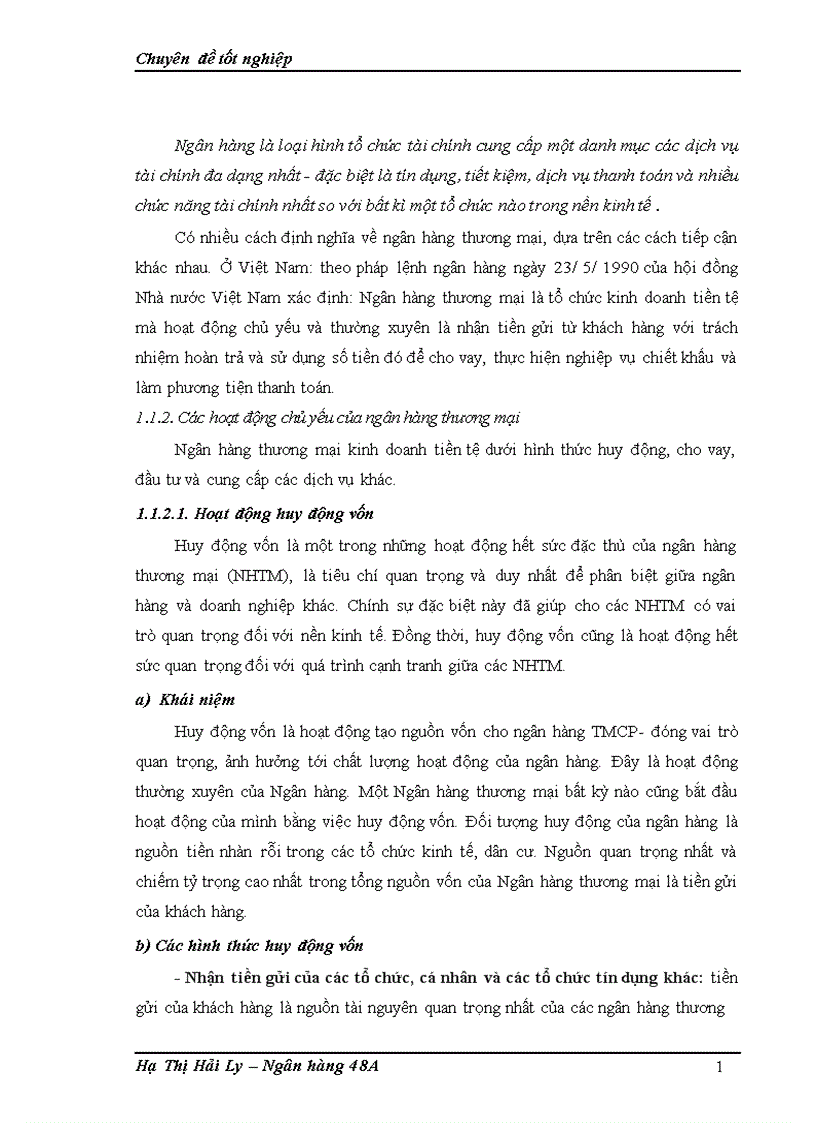 image for page Mở rộng cho vay tiêu dùng tại ngân hàng thương mại cổ phần Hàng Hải chi nhánh Long Biên 1