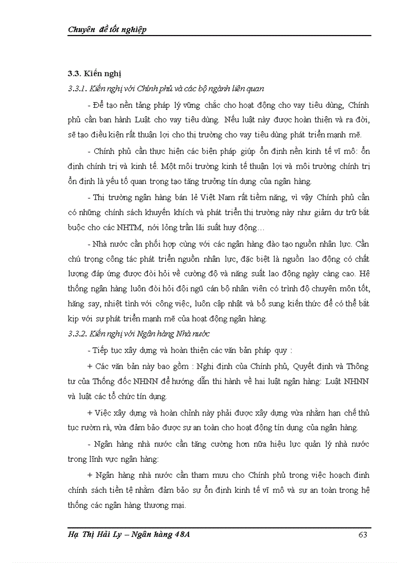 image for page Mở rộng cho vay tiêu dùng tại ngân hàng thương mại cổ phần Hàng Hải chi nhánh Long Biên 1