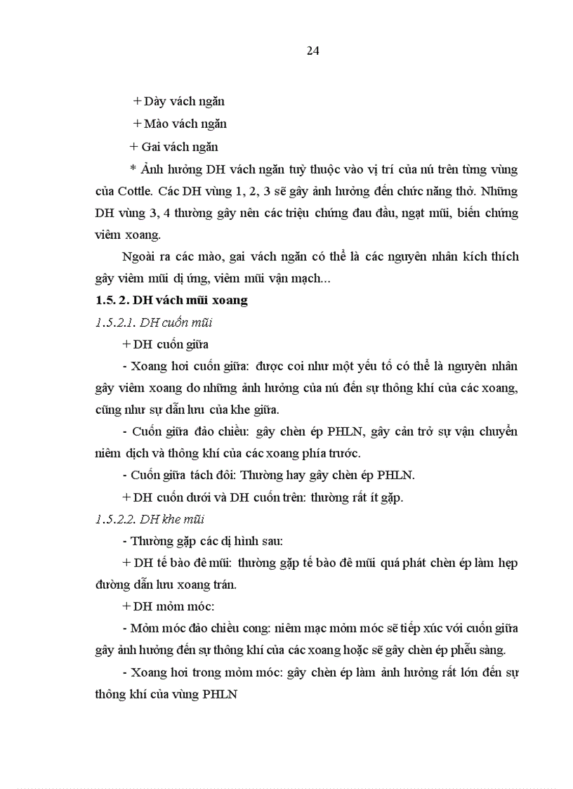 image for page Đề cương thạc sĩ Mô tả đặc điểm lâm sàng nội soi chụp cắt lớp vi tính của dị hình mũi xoang gây đau nhức sọ mặt mạn tính