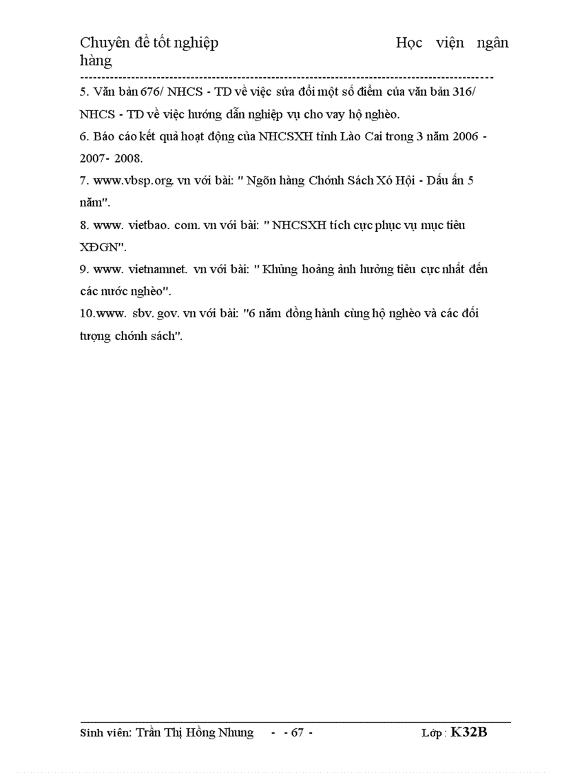 image for page Giải pháp nâng cao chất lượng tín dụng đối với hộ nghèo tại Ngân hàng Chính sách xã hội tỉnh Lào Cai