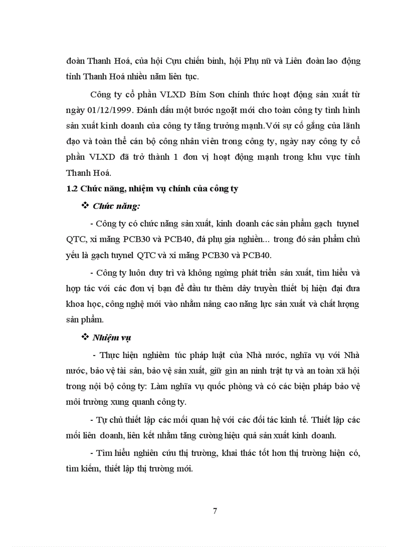 image for page Thực trạng về tổ chức công tác kế toán tại công ty cổ phần Vật Liệu Xây Dựng Bỉm Sơn
