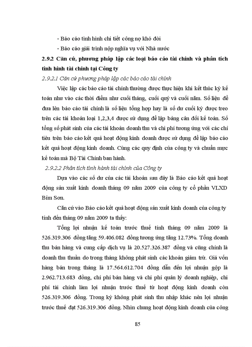 image for page Thực trạng về tổ chức công tác kế toán tại công ty cổ phần Vật Liệu Xây Dựng Bỉm Sơn