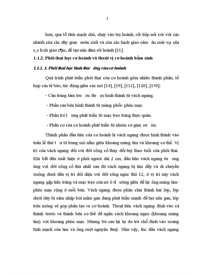 image for page Nghiên cứu một số đặc điểm lâm sàng cận lâm sàng bệnh thoát vị cơ hoành bẩm sinh qua lỗ sau bên ở trẻ em 1