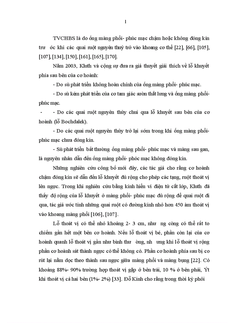 image for page Nghiên cứu một số đặc điểm lâm sàng cận lâm sàng bệnh thoát vị cơ hoành bẩm sinh qua lỗ sau bên ở trẻ em 1