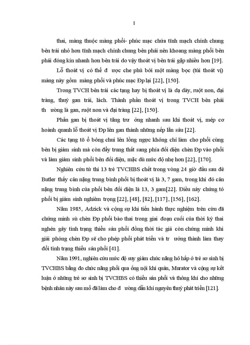 image for page Nghiên cứu một số đặc điểm lâm sàng cận lâm sàng bệnh thoát vị cơ hoành bẩm sinh qua lỗ sau bên ở trẻ em 1