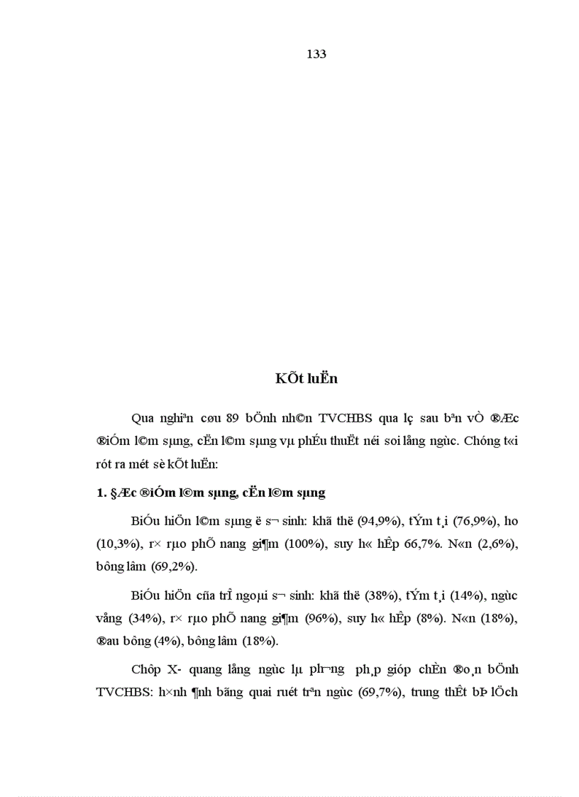 image for page Nghiên cứu một số đặc điểm lâm sàng cận lâm sàng bệnh thoát vị cơ hoành bẩm sinh qua lỗ sau bên ở trẻ em 1