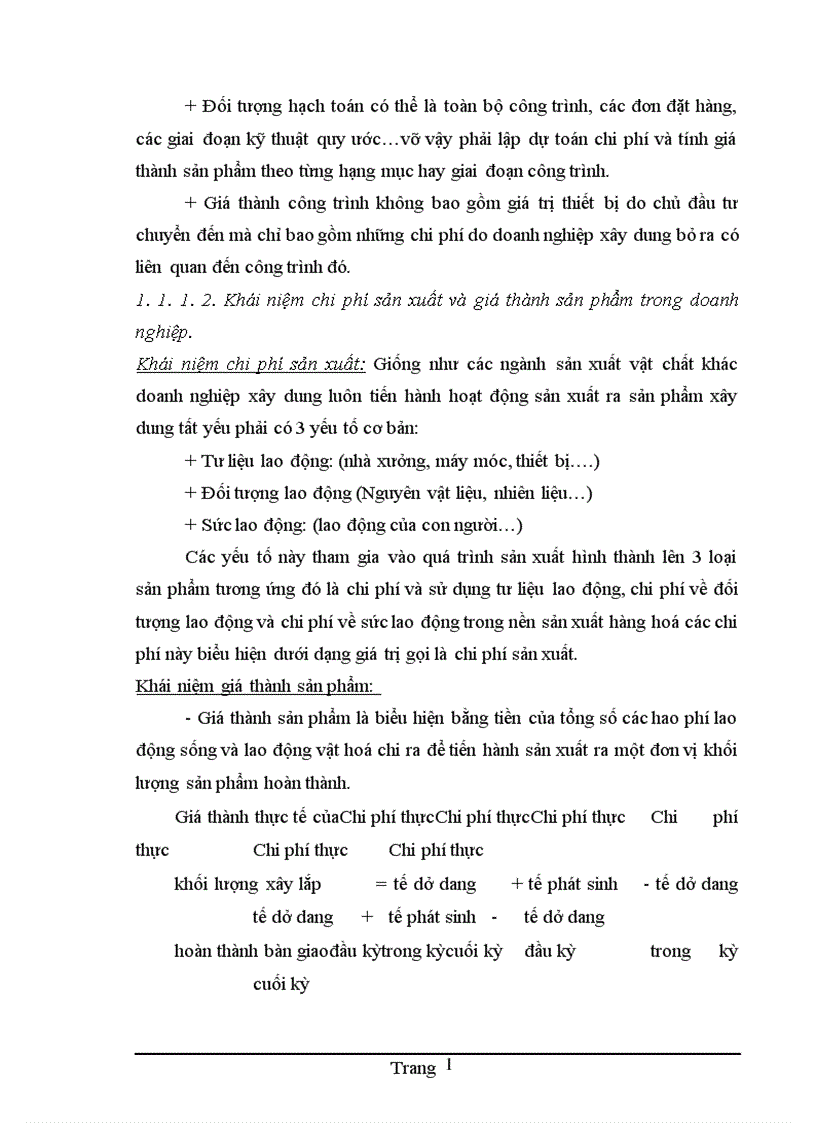 image for page Hoàn thiện kế toán chi phí sản xuất và tính giá thành sản phẩm xây lắp tại Công ty Cổ phần Đầu tư xây dựng Hải Long 1