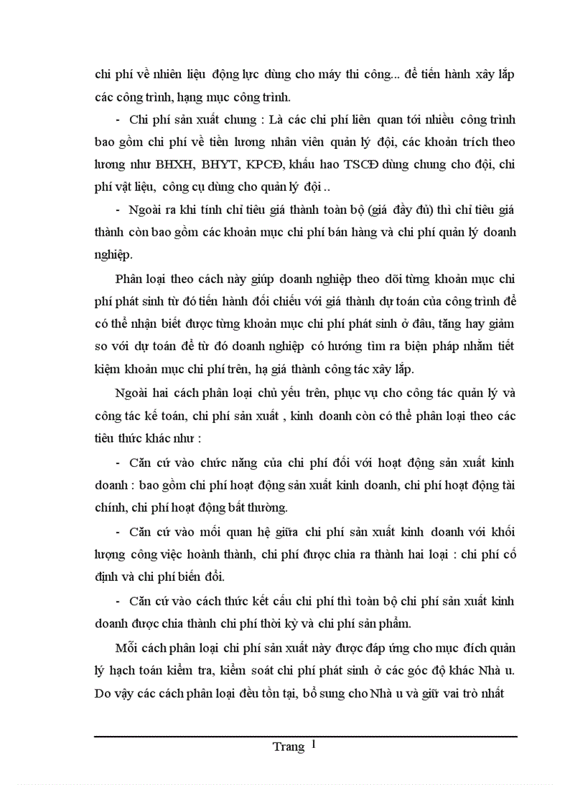 image for page Hoàn thiện kế toán chi phí sản xuất và tính giá thành sản phẩm xây lắp tại Công ty Cổ phần Đầu tư xây dựng Hải Long 1