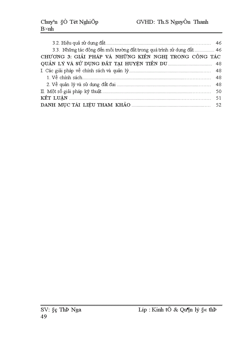 image for page Thực trạng và kiến nghị công tác quản lý và sử dụng đất tại huyện Tiên Du TP Bắc Ninh giai đoạn 2005 2010 1